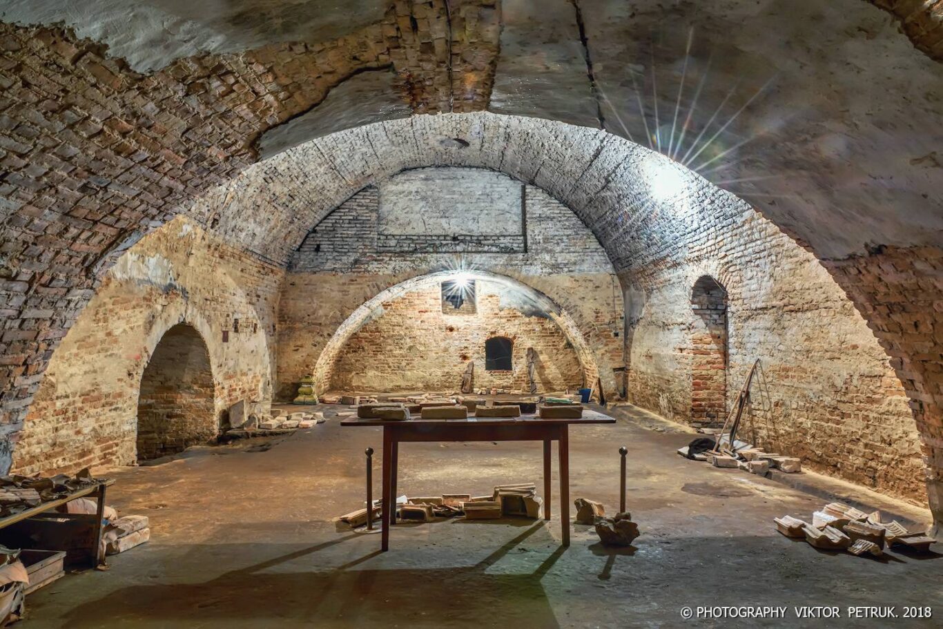 The dungeons of St. Peter and Paul Cathedral